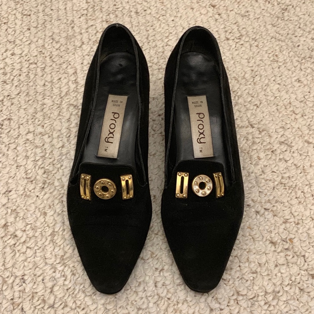 Vintage heeled loafers by Proxy